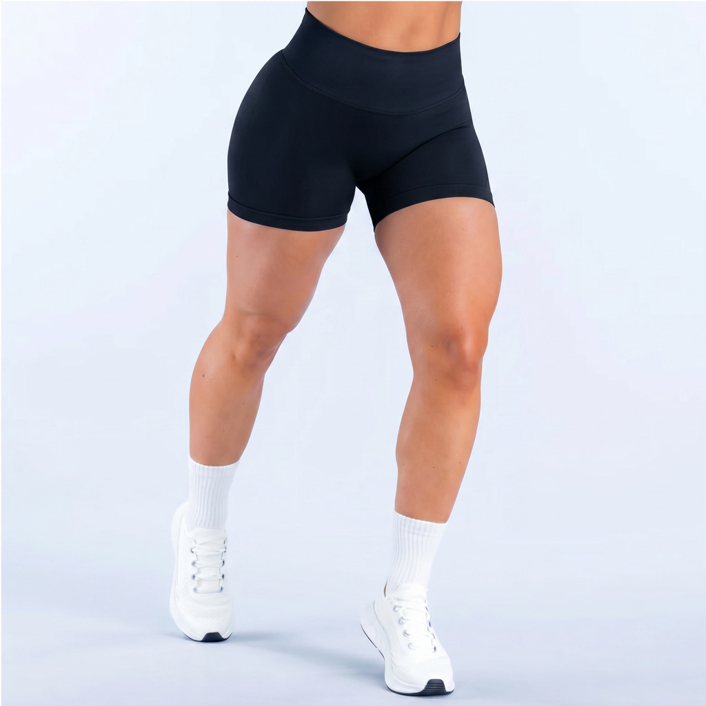 Sculpt Short negro Wisel, vista trasera